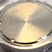 Seiko Flightmaster Chronograph Ref.7T92-0CF0 Stainless Quartz Watch