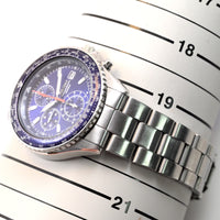 Seiko Flightmaster Chronograph Ref.7T92-0CF0 Stainless Quartz Watch