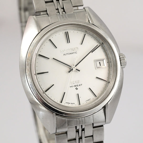 Vintage 1971 SEIKO King Seiko Automatic 5626-7080 Silver Dial 37mm Men’s Watch