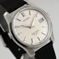 Vintage 1967 SEIKO King Seiko Hand-Winding 4402-8000 Silver Dial 37mm Men’s Watch