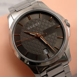 GUCCI G Timeless 27mm Women's Watch QUARTZ YA126445 Ref.126.5 w/Box, Instruction