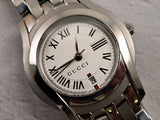 Exc+5 GUCCI G Class 5500L Silver Women's Wrist Watch