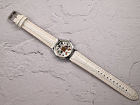 SEIKO Disney Mickey Mouse watch 32mm Silver dial QUARTZ Ref.V533-6B60 Working