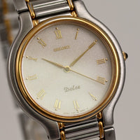 Seiko dolce unisex adult watch 32mm cream dial quartz runs Ref.7741-6050