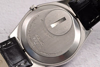 Vintage Seiko King Quartz Silver Day/Date Men's Watch Ref.5856-8030 Sep 1977