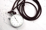 As-Is Seiko Analog Hand-Winding Stopwatch 47mm Pocket Watch Cal.8800