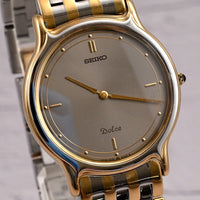 Exc+5 SEIKO Dolce dress watch 32mm gray Dial Quartz Ref.9530-6000
