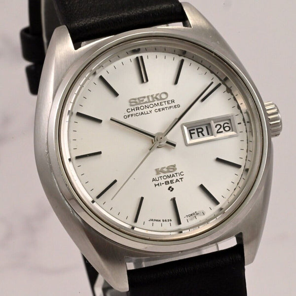 Vintage king seiko chronometer hi-beat day/date automatic ref.5626-7061 Serviced