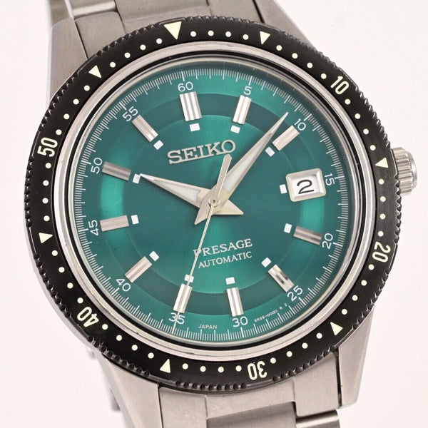 Seiko PRESAGE SARX071 Green Dial Automatic Limited Edition Ref.6R35-00K0 w/Box