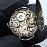 As-Is Vintage L.W.C EIGER Swiss Hand-Winding 10Jewels Runs Actually Poor