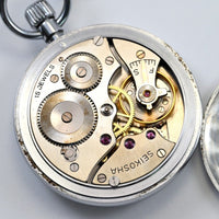 Vintage 1969 SEIKO Pocket watch Second Setting 15J Hand-Winding Ref.91-0020