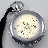 Vintage 1973 SEIKO Pocket watch Second Setting 21J Hand-Winding Ref.6110-0010