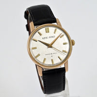 Vintage King Seiko Watch 25 Jewels Hand-Winding 14K Gold-Filled Ref.J14102