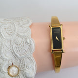 Gucci 1500L bangle watch Women's Black/Gold Watch