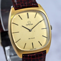 Vintage OMEGA de ville 111.0139 32mm gold tone dial hand-winding watch cal.625