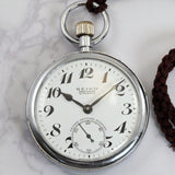 Vintage 1971 SEIKO Pocket watch Second Setting 15J Hand-Winding Ref.91-0020