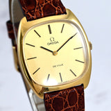 Vintage OMEGA DE VILLE 32mm gold tone dial hand-winding cal.625 Ref.111.0139