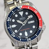 Serviced SEIKO Scuba Diver's Day/Date Automatic Divers Men's Ref.7S26-0020