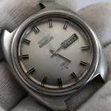 For Parts SEIKO 5 ACTUS SS Ref.6106-8450 Do Not Runs Condition Poor