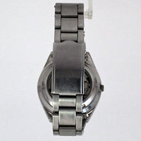 Exc+5 SEIKO 5 Automatic 7S26-0420 Day/Date Silver dial wristwatch Runs