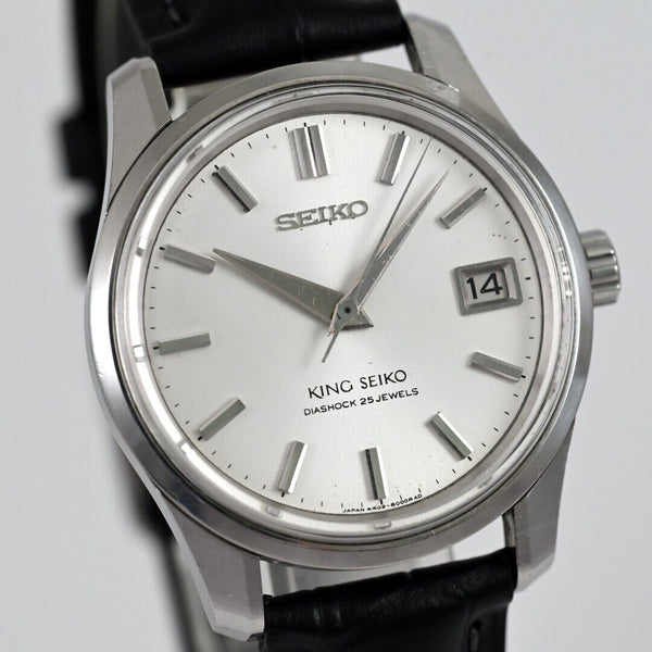 Serviced Vintage 1966 King Seiko 25 Jewels medallion Hand-Winding Ref.4402-8000