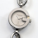 Exc+3 Vintage Gucci Charm Bracelet Cream Dial Watch Ref.107