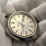 For Parts SEIKO 5 ACTUS SS Ref.6106-7490 Runs Actually Poor Condition Poor