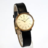 Vintage OMEGA DE VILLE 111.077 33mm gold tone dial hand-winding watch cal.620