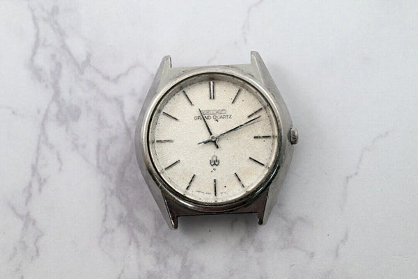 Seiko GRAND QUARTZ Ref.4840-8041 Silver Dial Quartz  Poor Condition