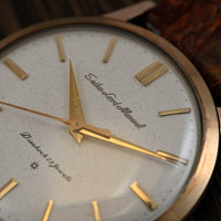 Vintage 1959 SEIKO LORD MARVEL engrave dial 23J Hand-Winding 14KGF Ref.J14039