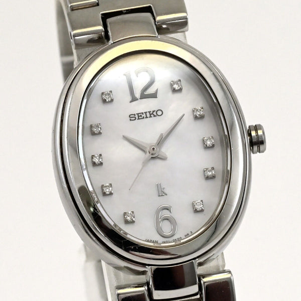 Seiko LUKIA 23mm Oval Shell Dial Stainless Limited Edition Ref.1N01-0ET0