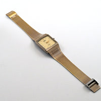 SEIKO DOLCE QUARTZ Tank Shape NSAG Case Ref.9521-5170 Runs