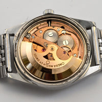 Vintage 1969 OMEGA Geneve Cal.565 Silver Dial Automatic Men's Watch Ref.166.041