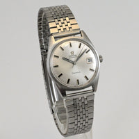 Vintage 1969 OMEGA Geneve Cal.565 Silver Dial Automatic Men's Watch Ref.166.041