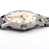 Vintage 1968 OMEGA Geneve Cal.565 Silver Dial Automatic Men's Watch Ref.166.070