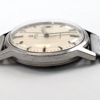 Vintage 1968 OMEGA Geneve Cal.565 Silver Dial Automatic Men's Watch Ref.166.070