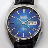 Vintage SEIKO 5 ACTUS Automatic Day/Date Blue Dial Ref.6106-8570 Sep.1974