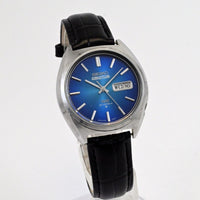 Vintage SEIKO 5 ACTUS Automatic Day/Date Blue Dial Ref.6106-8570 Sep.1974