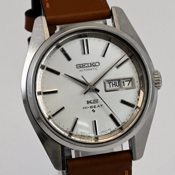 Vintage KING SEIKO hi-beat date automatic 25J ref.5626-7000 May.1970