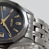 [Exc+5] GRAND SEIKO QUARTZ SBGF003 Blue Sapphire Men's Ref.8J56-8000