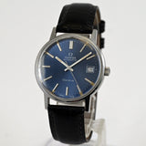 OMEGA Geneve Cal.1012 Blue Dial Automatic Men's Watch Ref.166.0163