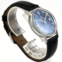 OMEGA Geneve Cal.1012 Blue Dial Automatic Men's Watch Ref.166.0163