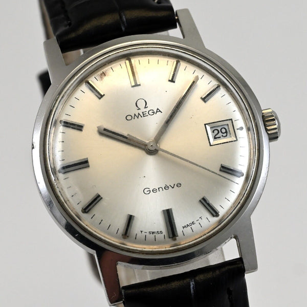 OMEGA Geneve Date Hand-Winding Cal.613 Ref.136.070 Runs