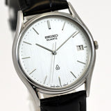 Seiko unisex adult watch 32mm Silver Tone Dial Date quartz  Ref.5932-7030