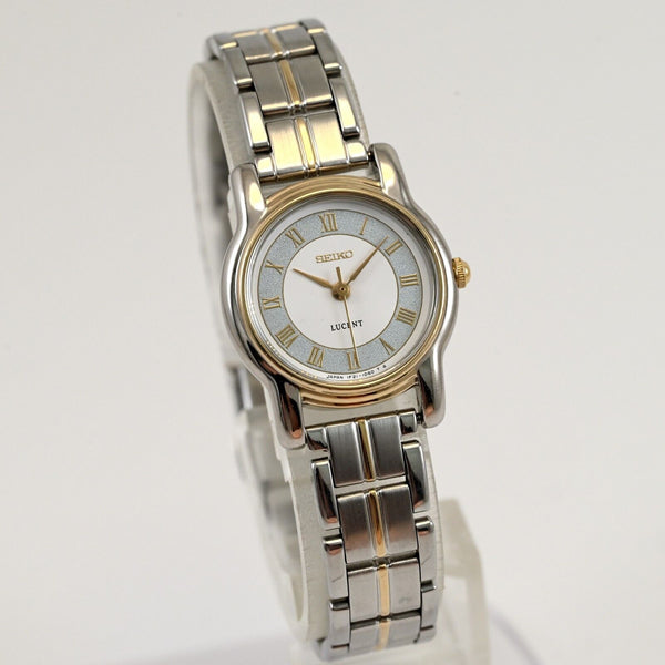 Seiko LUCENT women Round Shape watch 23mm Dial quartz Ref.1F21-0J80