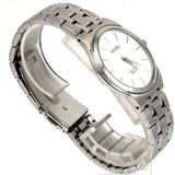 Seiko unisex adult watch 34mm Silver Tone Dial Date quartz  Ref.7N01-0DM0