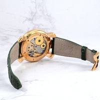 GaGa MILANO MANUALE48 5011.04S Green Dial Men Wristwatch hand winding