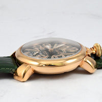 GaGa MILANO MANUALE48 5011.04S Green Dial Men Wristwatch hand winding