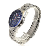 SEIKO Flightmaster Chronograph Date Blue Dial Quartz Mens Watch Ref.7T92-0CF0