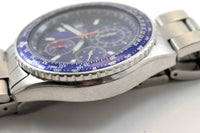 SEIKO Flightmaster Chronograph Date Blue Dial Quartz Mens Watch Ref.7T92-0CF0